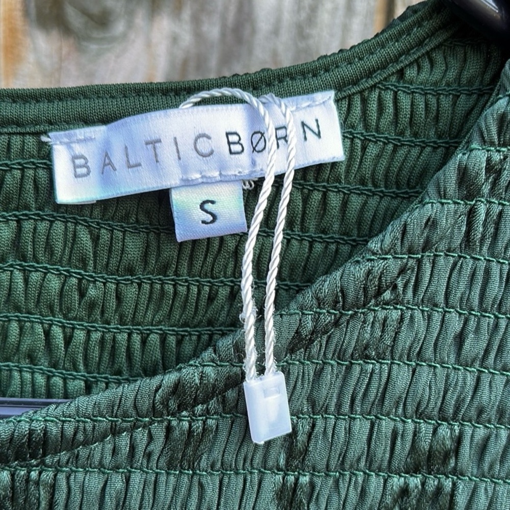 Baltic Born Dark Green Long Sleeve Dress - Picture 7 of 14